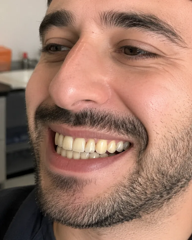 מקרה 8 - מצב השיניים לפני הטיפול